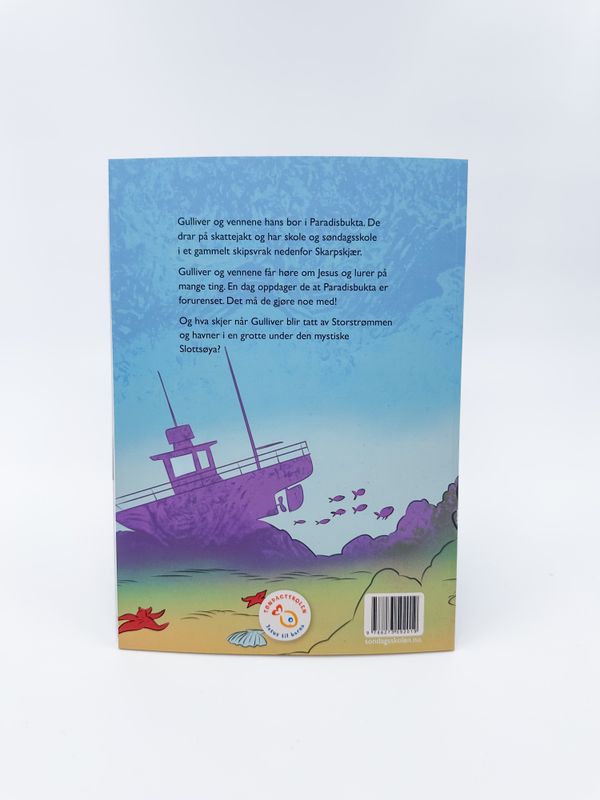 Bok Gulliver og vennene i Paradisbukta!