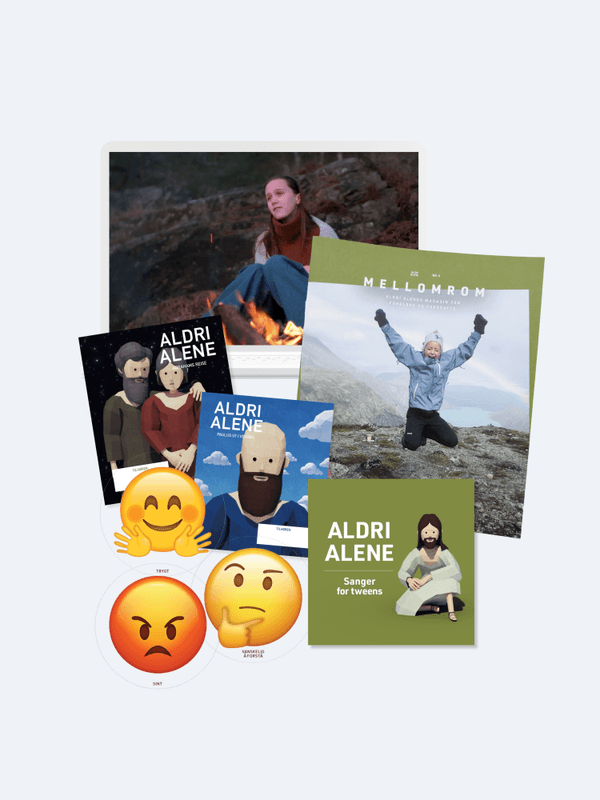 Aldri Alene pakke 6