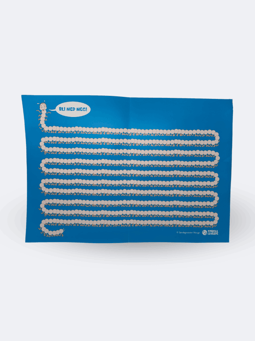 Hovedbilde Plakat A2, Tusenbein