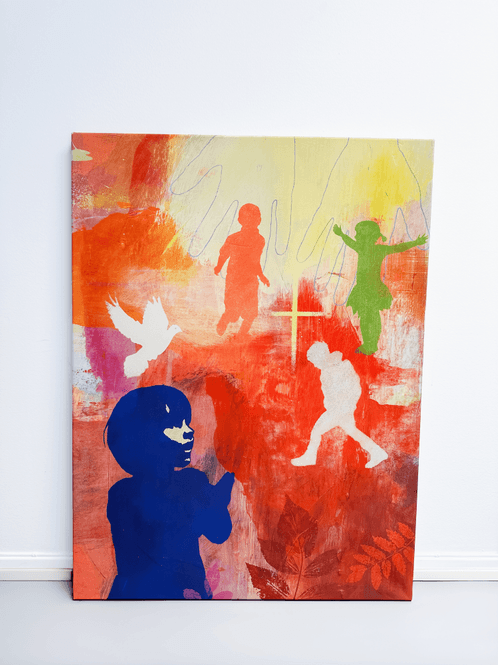 Hovedbilde Kunstplakat «Hellig og nær»